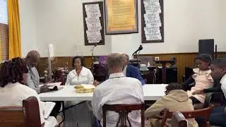 Sabbath lesson with Holy Communion and Feet Washing (part 2)