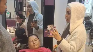 كنتور الوجه من دورة ميك اب خطوة بخطوة 
