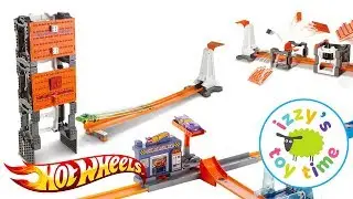 Cars  | Hot Wheels Construction Crash Toys with Fast Lane | Fun Toy Cars