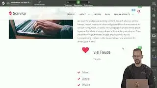 Scrivito - Welche ausgefallenen Widgets gibt es in der Example App?