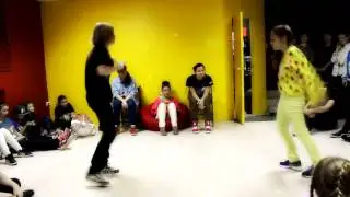 DANSOK HIP HOP BATTLE (1/4) - RAINBOW BERRY vs СПАНЧ БОБ(win)