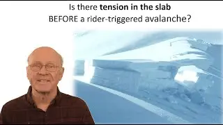 Is slab tension a condition that makes rider-triggered avalanches more likely?