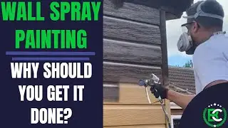 Wall Spray Painting | 🎨 Cladding Spray Painting 🎨 | uPVC Spray Painters Near Me