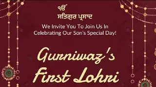 Gurniwaz's First Lohri‼️ Bunty Cinematic Banbhaura 9592594344