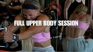 Upper Body Workout mit IFBB Pro Jeanne Kassel – Diese Tipps kennst du noch nicht! 🏆