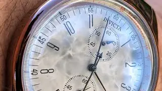 INVICTA vintage rose gold chronograph