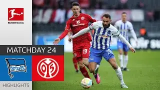 Hertha BSC - 1. FSV Mainz 05 1-1 | Highlights | Matchday 24 &ndash; Bundesliga 2022/23