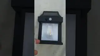 solar interaction wall lamp