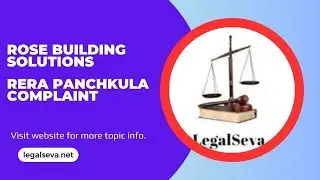 Rose building Solutions RERA Complaint Panchkula for Compensation
