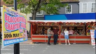 755th Beaconsfield Annual Charter Fair 10th May 2024 Walkthrough Pt.2 #funfair #fairground #fyp