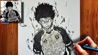 How to Draw Yoichi Isagi Phantom | Blue Lock | ブルーロック | Step-by-Step Tutorial
