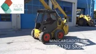 Minicargadora KOMATSU SK815