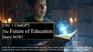 ChatGPT&rsquo;s Biggest Deployment Yet: How CSU is Revolutionizing Education with AI!