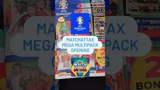 Matchattax Euro 2024 Mega Multipack Opening #euro2024 #football #matchattax #tradingcards #opening
