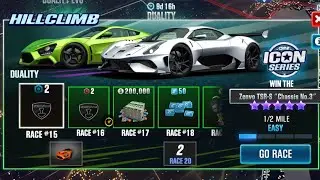 CSR2 | ☆ICON SERIES☆ | HILLCLIMB | DUALITY CUP | Zenvo TS1 GT 🟡 & Brabham BT62R 🟣 | Race: 15-40