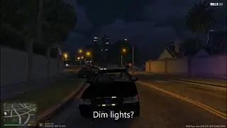 Poradnik #5 - Dim ELS Lights in LSPD:FR FIX - Grand Theft Auto V - NOT RADIANCEV