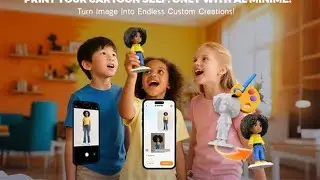 AOSEED X-MAKER: The AI 3D Printer That Turns Ideas Into Toys!