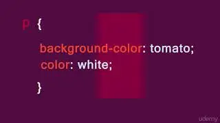 CSS3 Master Series: The Complete CSS Course for Beginners : CSS Syntax