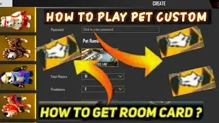 FREE FIRE NEW PET ROOM CARD KAISE BANAYE | FF PET CARD KAISE MILEGA | HOW TO CREATE PET CARD IN FF