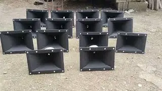 Made to order die casting horn 11x15