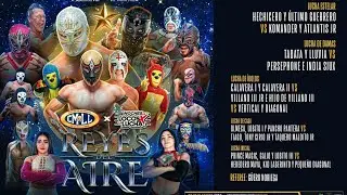 Komander y Atlantis Jr vs Último Guerrero y Hechicero ARENA NEZA/CMLL x INVASIÓN INDY 