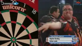 2017 European Darts Grand Prix Round 1 Bunting vs Lewis