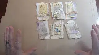 Scrappy time with Caroline episode 4 ... collage bits with lots of scraps