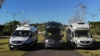 Motorhomes Legend Modelos LD6, LD7 e LD8