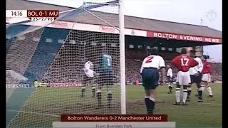 Bolton Wanderers v Manchester United FULL MATCH Premier League 1995-1996 FULL HD 0-6