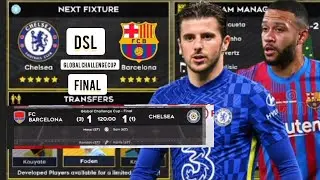 DLS 2022: Chelsea Vs FC Barcelona(1_)_3_1 pen full final match & All goals.