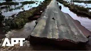 Наводнения в Мозамбике разрушили дороги: водители оказались в ловушке с испорченным грузом | APT