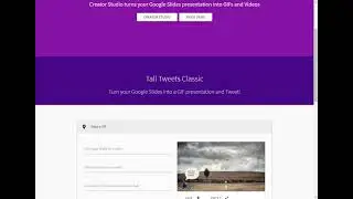 Tall Tweets - Convert Google Slides to GIF