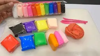 Satisfying video Clay mixing | Color Mixing Trend | Satisfying Super Air Clay Unboxing #clay #mix 