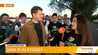 Top Blokes on Sunrise | Lift the Load Challenge for Young Men&rsquo;s Mental Health