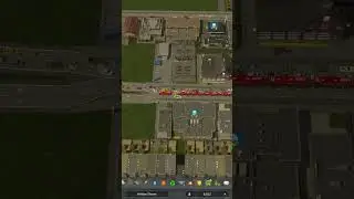 U-Turning Buses are not Good for Traffic - Cities Skylines 2 #shorts
