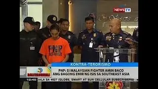 BT: PNP: si Malaysian fighter Amin Baco ang bagong emir ng ISIS sa Southeast Asia