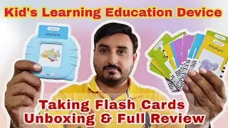 Talking Flash Cards | Kids Learning Education Device | Unboxing And Full Review