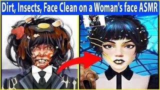 Dust, Hair Egg, Inspection, Face Clean ASMR  #asmr #asmrsounds #asmrvideos
