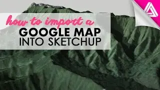 Как импортировать карту Google в Sketchup
