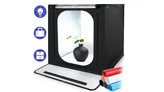 SAMTIAN 16*16*16 Inches Photo Box(F40 I)  Installation Video