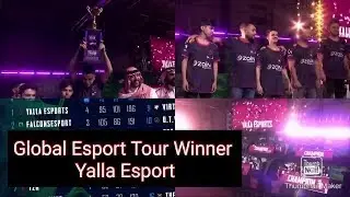 Yalla Esports Winner Of Global Esports Tour 2021