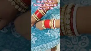 Meesho finds a beautiful Chooda set.#shorts#ytshorts #shortsvideo #meesho #meeshofinds #chooda
