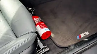 УСТАНОВКА КОМПЛЕКТА ОГНЕТУШИТЕЛЯ BMW НА МОЙ M3! (Слишком просто)