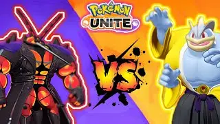 Pokemon unite!! (Buzzwole vs Machamp) Who will win 🤯