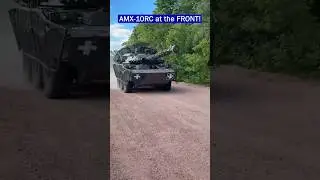 AMX-10RC at the Front with Additional Armor!