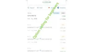 Option selling for beginners #shorts