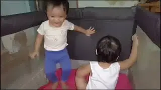 Harutan moments ng twins ❤❤ #blessed #twinmoments #twinbrothers #tyl #babylove 