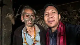 With the last HEAD HUNTER || Longwa || India-Myanmar Border Village ||