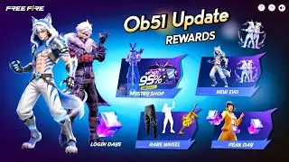Ob51 Update Free Rewards, New Evo Bundle🤯🥳| ob51 update free fire| free fire new event| ff new event
