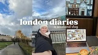 a weekend in london | day trip to windsor, planning europe trips, exploring my area, budgeting 🤍